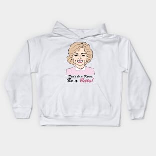 Betty White Kids Hoodie